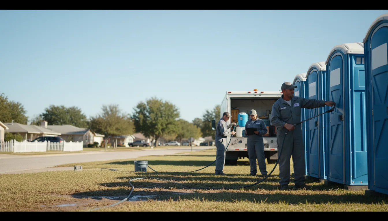 Long-Term Portable Toilet Rental in Moulton, TX near me
